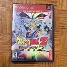 Dragon Ball Z: Budokai 2 PlayStation 2 Atari Manual Multiplayer NTSC-U/C