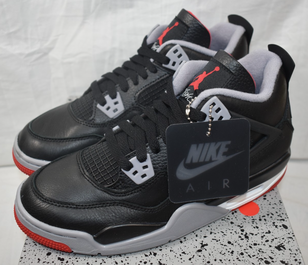 Size 6.5Y/8W - Nike Jordan 4 Mid Bred Reimagined New In Hand