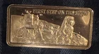 First Step on the Moon America's Greatest Events 1oz .999 Silver Vintage Art Bar