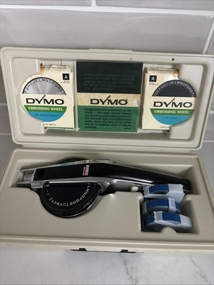 Vintage DYMO 1570 Chrome Heavy Duty Label Maker | eBay