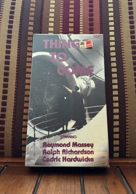 Things to Come VHS New Sealed H.G.Wells Sci-Fi Movie 