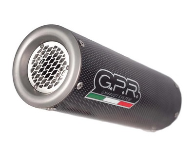 Edelsthal Auspuff Schalldampfer GPR M3 Poppy Kat Ducati HyperMot 939 2016 2019
