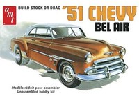 Amt 1951 Chevy Bel Air 1/25 Scale Model Kit [New Toy]