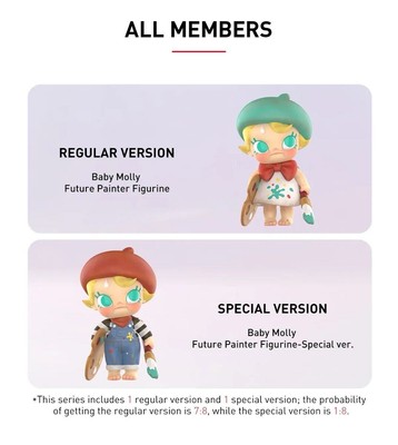 Pop Mart Baby Molly Future Painter Special Ver. | eBay
