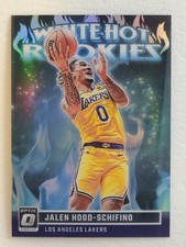 2023-24 Donruss Optic - White Hot Rookies Jalen Hood-Schifino Purple Prizm #6