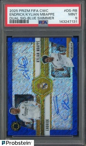 Kylian Mbapp 2025 Panini Prizm Kylian Mbapp Blue