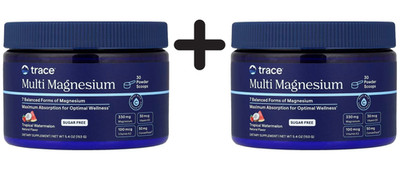 2 x Trace Minerals Multi Magnesium, Tropical Watermelon - 153g (212,25 EUR/kg)