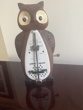 Wittner Taktell Owl Metronome made in Germany Mechanical - Fully working VGC