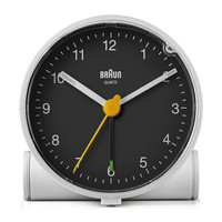 Braun BC01WB Classic Analogue Alarm Clock – White - BRAND NEW