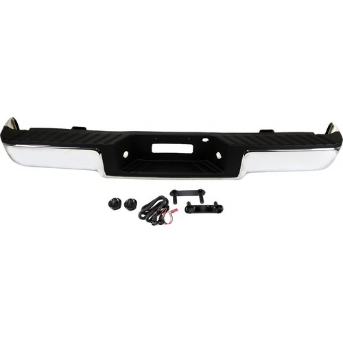 For Lincoln Mark LT Step Bumper 2006-2008 Chrome Steel Pull Bar Style Fleetside
