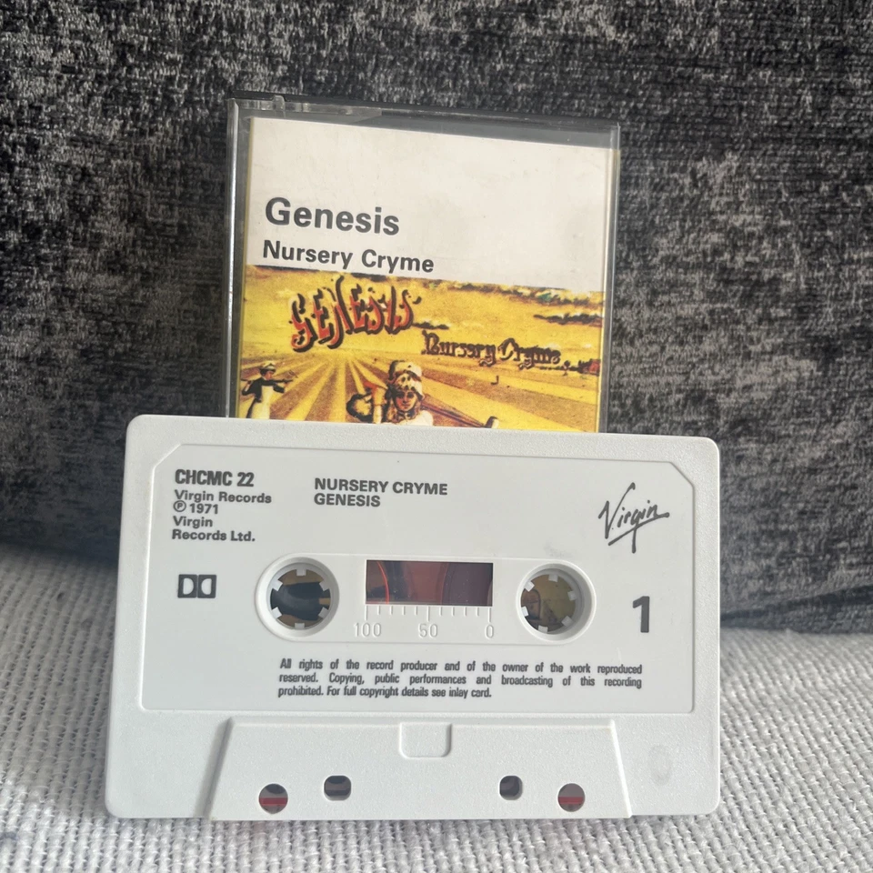 Genesis - Nursery Cryme - Charisma label 1971 Cassette Tape - Image 2 of 3