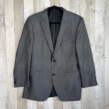 Hugo Boss Mens The James 2 Silk Wool Blazer Sport Coat Size 40R Double Vented