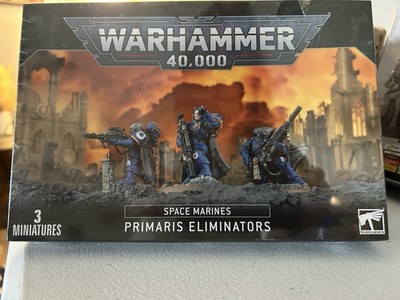GW Warhammer 40K Space Marines Primaris Eliminators 3 Miniatures NIB sealed 