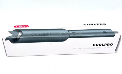 Tymo Curlpro 1.25 Inch Barrel Automatic Curling Iron - Metallic Gray 