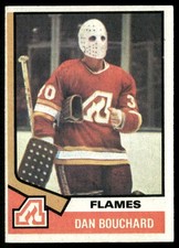 Dan Bouchard 1974-75 Topps #15 Atlanta Flames EX