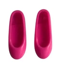 VTG Barbie Hot Pink Ballet Flat Shoes – Mattel Doll Accessory Barbiecore Retro