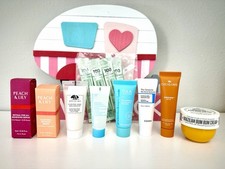 Travel Size Lot 12 Pieces High-End Beauty Makeup/Skin/Hair Care Products