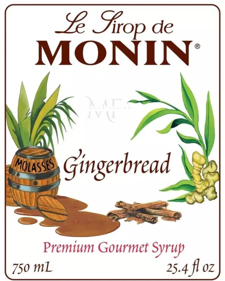 🎄✨ Jarabe de pan de jengibre Monin 750 ml - ¡Aumento cálido y dulce sabor navideño! ✨🎄 Foto 2 de 3