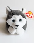 Ty Beanie Baby Original Nanook the Husky Dog 1996 Retired Vintage 7" Plush Toy