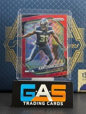 2025 Panini Prizm - Kam Chancellor #217 Red Wave Prizm /149 SP Seahawks