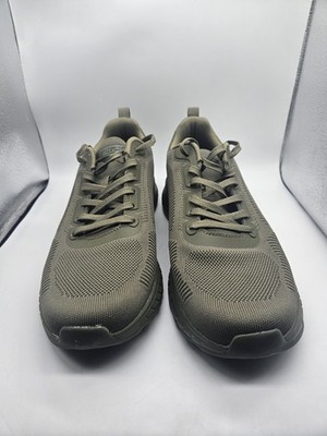 Skechers Men Size 13 Sneakers BOBS Sport Squad Chaos Olive Green 