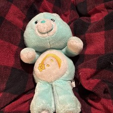 Care Bears Wish Bear 8 Plush 2002 Talking 20th Anniversary Tags Stuffed Toy