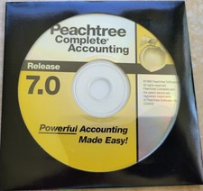 Vintage CD - Peachtree Complete Accounting 7.0 Software