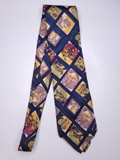 John Dmiglas Mens Formal Necktie 56"Lx3.75"W Multicolor Neck Tie