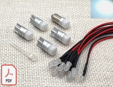 Pioneer SX-850 RECEIVER WHITE LED lamps kit front panel bulb lights