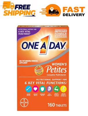 One A Day Women's Petites Tablets, Multivitamins for Women, 160 Ct