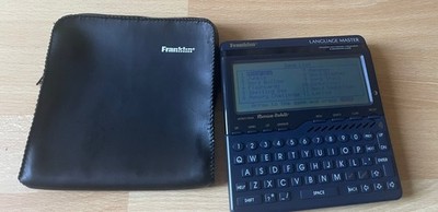 Franklin Language Master LM-6000b Sprechendes Wörterbuch Thesaurus Grammatikführer