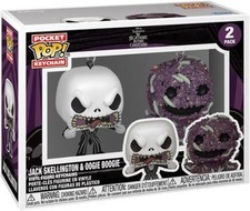 Funko Pop: Pesadilla antes de Navidad - LLAVERO JACK & OOGIE BOOGIE 2PK