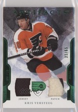 2011 Upper Deck Artifacts Emerald Jersey/Patch 33/65 Kris Versteeg #32 Patch 0c3
