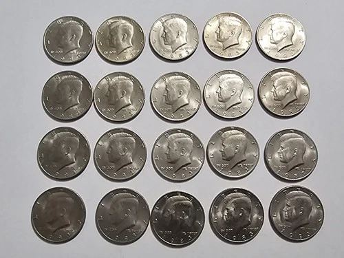 Roll (20 Coins) 1983-P AU/BU Kennedy Half Dollars - Roll #3