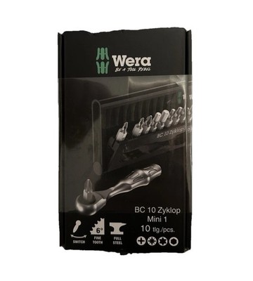 Wera Bit-Check 10 Zyklop Mini 1 Bit-Satz 10-tlg. 05073645001