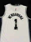 Victor Wembanyama Signed San Antonio Spurs NBA Basketball Jersey COA