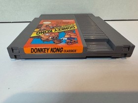 Donkey Kong Classics (1988) Nintendo NES CIB Complete Box Manual Game Case Nice!