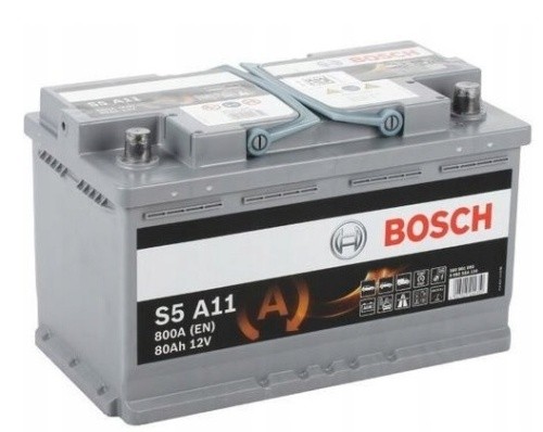 Batterie Bosch S5A11 AGM résoud les pannes de Start Stop 12V 80Ah