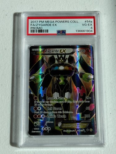 Zygarde-EX graded PSA 4 for sale on eBay