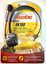 NIP RoadKing RK100 Wired Hands Free Noise Cancelling Headset New