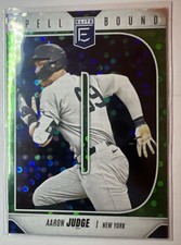 2026 Donruss Elite Baseball Aaron Judge #16 D Spell Bound Green Disco Yankees