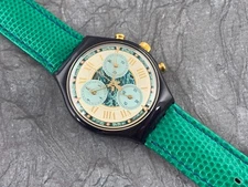 Swatch Originals Chronograph SCN108 Performance NOS! Box/Paper/Tag 1994 RARE!