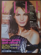 ELLE Magazine 18/11/1996; Deneuve raconte Dorléac/ Inès Sastre/ Robin Renucci