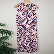 NWT Vince Camuto | Geometric Print Tank Dress, womens size XS