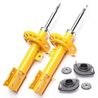2X Sport StoßDÄMpfer Gasdruck Vorderachse VA + Domlager - Combo, Corsa C, Tigra