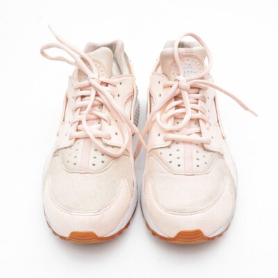 Nike Air Huarache Running Sneakers Peach/Pink Colour UK