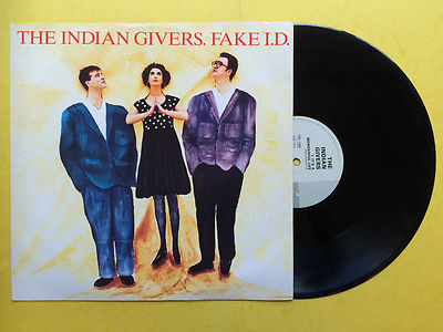 The Indian Givers - Fake I.D. / It's A Wonderful Life / Suffocate Yourself, VG+