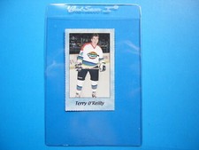 1990'S NHL OLD TIMERS HOCKEY CHALLENGE HOCKEY CARD TERRY O'REILLY BLUE BORDER