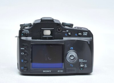 Sony Alpha A100 Digital SLR Camera With Minolta AF 28-85mm Lens