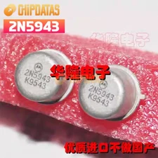 2PCS New 2N5943 NPN SILICON HIGH FREQUENCY TRANSISTOR